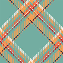 Tartan Scotland Seamless Plaid Pattern Vector. Retro Background Fabric. Vintage Check Color Square Geometric Texture.