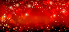 Elegant Red Festive Background	