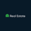 real estate logo template design vector
