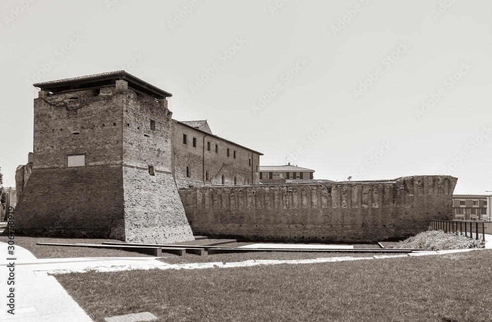 The Castel Sismondo (The Malatesta Castle) was built by Sigismondo ...