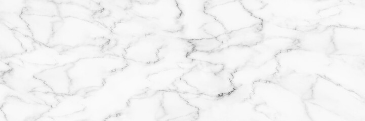 Poster - horizontal elegant white marble background