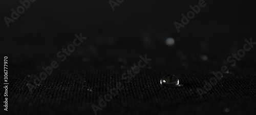 Cuadros en Lienzo Drops on a textile surface