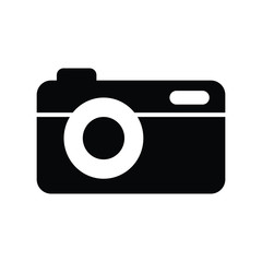 Photo camera icon on white background. vector illustration