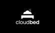 cloud bed logo design template