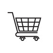 © Moch Solikin - Shopping icon with isolated on a white background(shopping cart). vector illustration elements