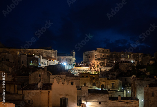 Cuadros en Lienzo Bond apartment from the movie No Time to Die in Sassi, Matera, Italy