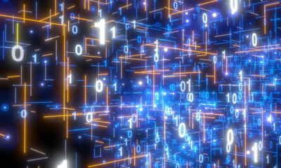 software, web development, programming concept. abstract programming