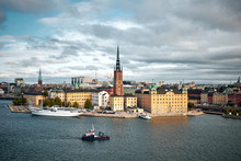 The Landscape Of Stockholm City, Sweden