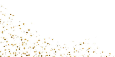 Wall Mural - confetti stars background for christmas time