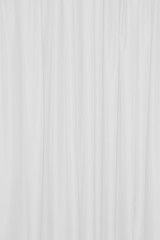 Wall Mural - Wall background white color. Wave background. Abstract wall.