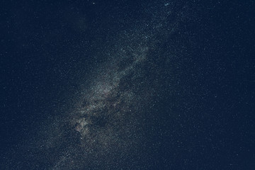 Wall Mural - night sky with stars and milky way galaxy in outer space, universe background