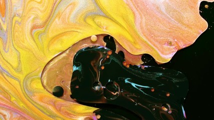 Wall Mural - Colorful paint background. Fantasy luxury texture. 