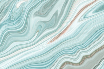 Wall Mural - blue marble pattern texture abstract background.