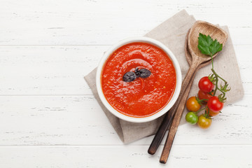 Sticker - Tomato gazpacho soup