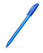 Blue Plastic Ballpoint Pen