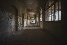 Interior Of An Old Abandoned Building