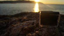 GoPro Bei Sonnenaufgang In Spanien