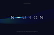 © MoonBandit - neuron, thin minimalist modern futuristic sans serif font vector design.