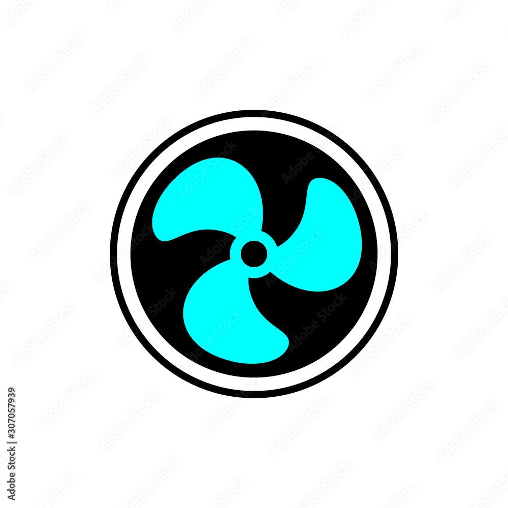 vector of Fan Logo sign design eps format Stock Vector | Adobe Stock