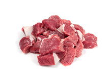 Raw Chopped Lamb Tenderloin Fillet, Diced Mutton Meat