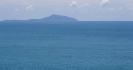 Poster - Clear blue sky and sea