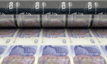 Printing British Pound Notes