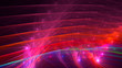 © BetiBup33 - 3D rendering abstract colorful fractal light background