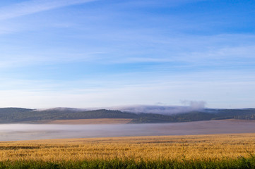 field autumn hills