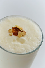 Wall Mural - Vanilla shake with roasted almond slices