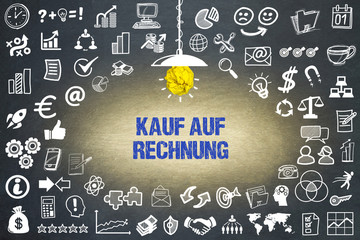 Sticker - Kauf auf Rechnung 