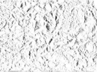 Wall Mural - grunge vector halftone texture overlay background. abstract black and white dotted background illust
