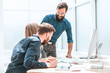 © yurolaitsalbert - project Manager discussing with business team business documents