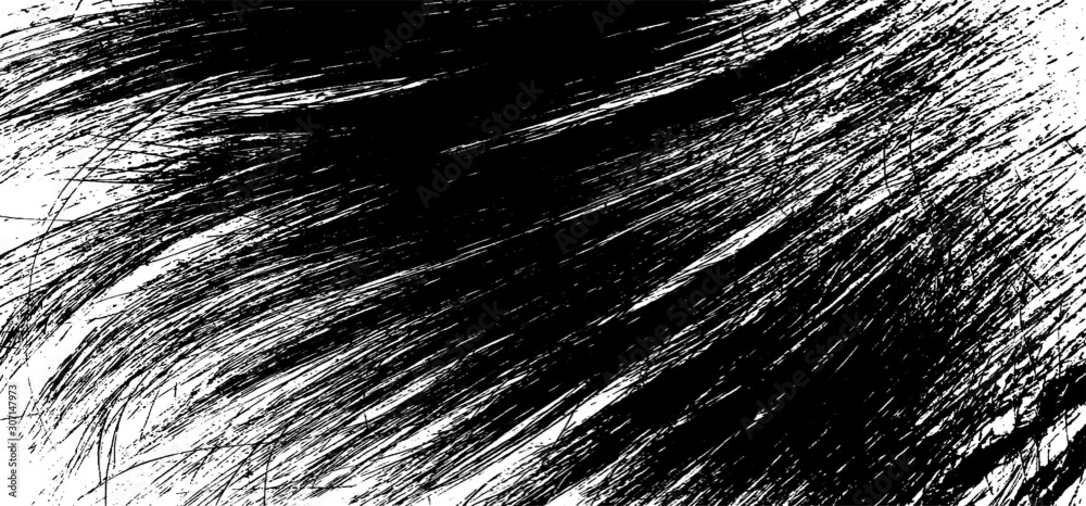 Vector brush sroke texture. Distressed uneven grunge background ...