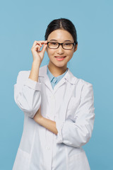 Wall Mural - female doctor medicine