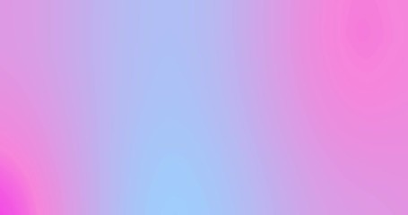 Poster - Color gradient background with abstract iridescent liquid effect. Modern trend pink and blue fluid color flow gradient pattern background