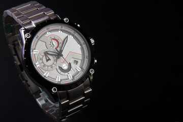 Beautiful Men's wrist metal watch