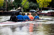 © Nataliia_Trushchenko - team of rowers in a canoe in the Netherlands