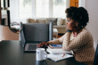 © Gerald Carter/Creative Flame - Woman working on laptop