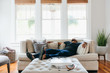 © Gerald Carter/Creative Flame - Man sleeping on couch at home