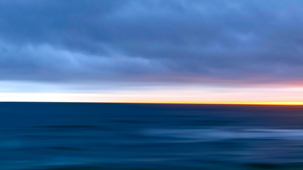 Wall Mural - Winter Blue Ocean on Cape Cod