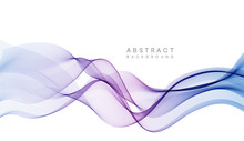 Abstract Colorful Vector Background, Color Wave For Design Brochure, Website, Flyer.