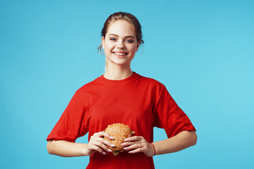 Wall Mural - girl with gift