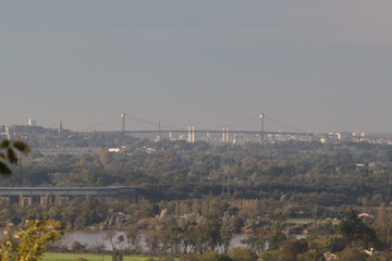 Panoramique Saint Andre de Cubzac ponts de Bordeaux 