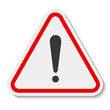 © Seetwo - Warning sign Sign Isolate On White Background,Vector Illustration