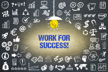 Sticker - Work for Success! 