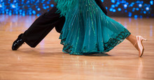 Woman And Man Dancer Latino International Dancing