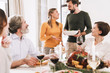 © Drobot Dean - Happy big family celebrating Christmas together at home