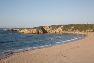 Penarronda Beach in Asturias