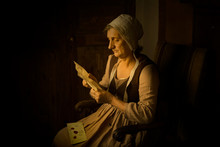 Rembrandt Portrait Of Reading Woman