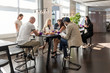© Johnér - People in office cafeteria